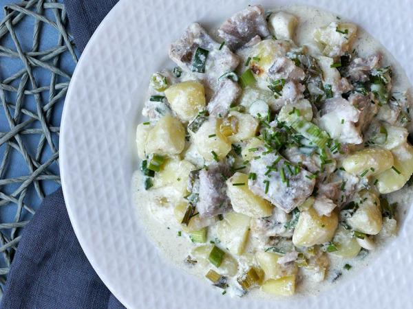 Matjes-Kartoffel-Auflauf